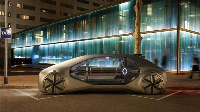 Renault Launches EZ-GO a robot-vehicle Concept Car