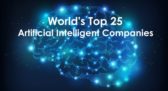 World's Top 25 Artificial Intelligence Companies